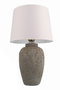 Opviq YL701 Lámpara de sobremesa de cerámica Gris y Blanco